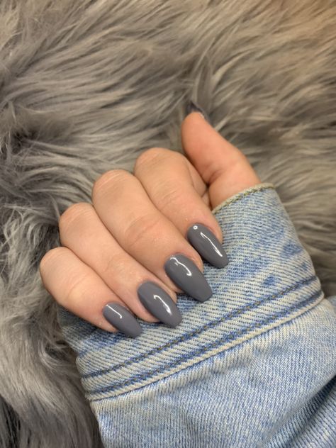 Charcoal Grey Nails, Charcoal Nails, Grey Nails, Gray Nails, Nails Inspo, Nail Inspo, Nail Art, Nails, Grey