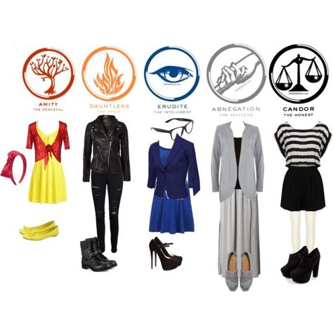 divergent factions Divergent Costume, Divergent Fashion, Divergent Party, Divergent Outfits, Divergent Faction, Divergent Factions, Hunger Games Humor, Divergent Series, Insurgent