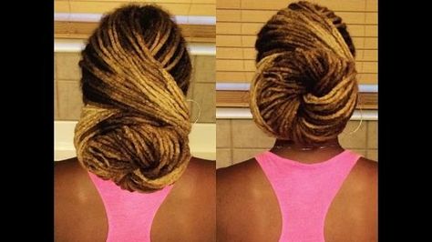 Goddess Locks, Blonde Locs, Locs Bun, Loc Updo, Fair Wedding, Sisterlocks Styles, Locs Styles, Short Locs, Loc Hairstyles