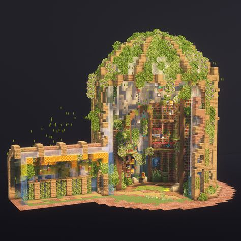 Minecraft Kingdom Wall Designs, Hobbithole Hobbit Houses Minecraft, Enchanting Hut Minecraft, End Island Ideas Minecraft, Minecraft Hill Side House, Minecraft Villager Building Ideas, Birch Bridge Minecraft, Minecraft Campfire Bridge, Minecraft Aesthetic Library