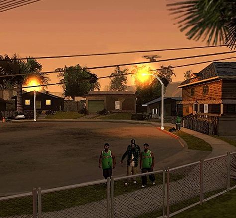 Grove Street, San Andreas, Grand Theft Auto, Video Games, Character Art, Angeles, Los Angeles, Video Game