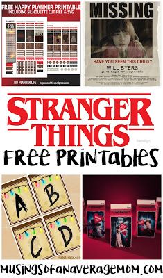 20 Free Stranger Things Printables including party printables, calendars, planners and more! Stranger Things Activities, Stranger Things Printables, Stranger Things Diy Decorations, Stranger Things Party Ideas Decorations, Stranger Things Watch Party, Stranger Things Decoration, Stranger Things Party Decorations, Stranger Things Diy, Stranger Things Party