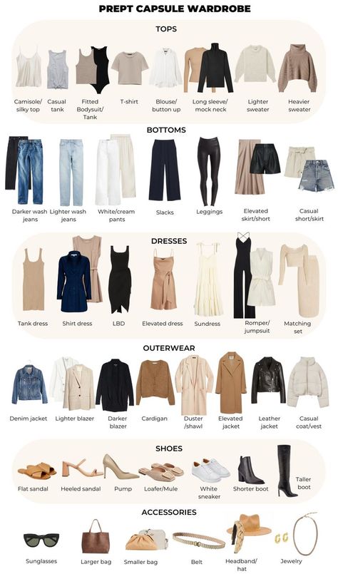 Think you need to spend a fortune on clothes, constantly be shopping, and have a ton of items in your closet to stay stylish? Think again. Enter the capsule wardrobe! This concept is very popular these days. It seems like many women (and even men) are interested in learning more about it...but it is not a new concept, it has been around for some time. In this post we'll share some foundational info. on the capsule wardrobe, click to learn more! Trendy Mother’s Day Outfits, Casual Dinner Outfit Summer Simple, Feminine Aesthetic Clothes, Casual Chic Outfits Spring, Different Types Of Clothes, Types Of Clothes, Chic Capsule Wardrobe, Wardrobe Checklist, Minimalist Wardrobe Capsule