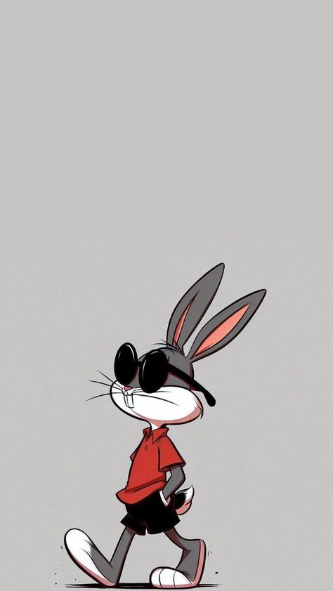 Funny Lock Screen Wallpaper, Looney Tunes Wallpaper, Doflamingo Wallpaper, Iphone Wallpaper Cat, Cute Bunny Cartoon, Looney Tunes Cartoons, Bunny Wallpaper, Swag Cartoon, Cat Icon