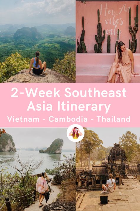 Thailand And Cambodia Itinerary, Vietnam Laos Cambodia Itinerary, Vietnam Cambodia Thailand Itinerary, Thailand And Vietnam Itinerary, Southeast Asia Itinerary 2 Weeks, Cambodia Travel Guide, Vietnam Cambodia Itinerary, Southeast Asia Itinerary, 2 Weeks In Thailand