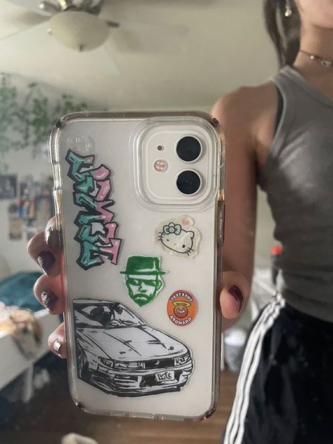 Clear Phone Case Design, Camera Screen, Image Swag, Iphone Case Stickers, Graffiti Style Art, Collage Phone Case, Pretty Phone Cases, Otterbox Iphone, Graffiti Styles