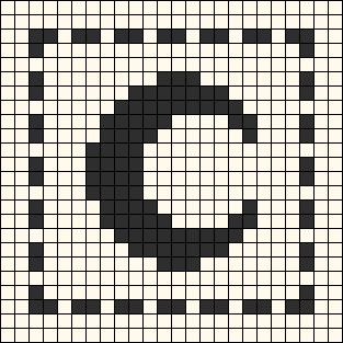 Alpha pattern #147036 | BraceletBook Star Alpha Pattern, Crochet Grid Patterns, Crochet Grid, Modele Pixel Art, Grid Patterns, Graph Crochet, Rumah Minecraft, Pixel Crochet, Pixel Art Grid