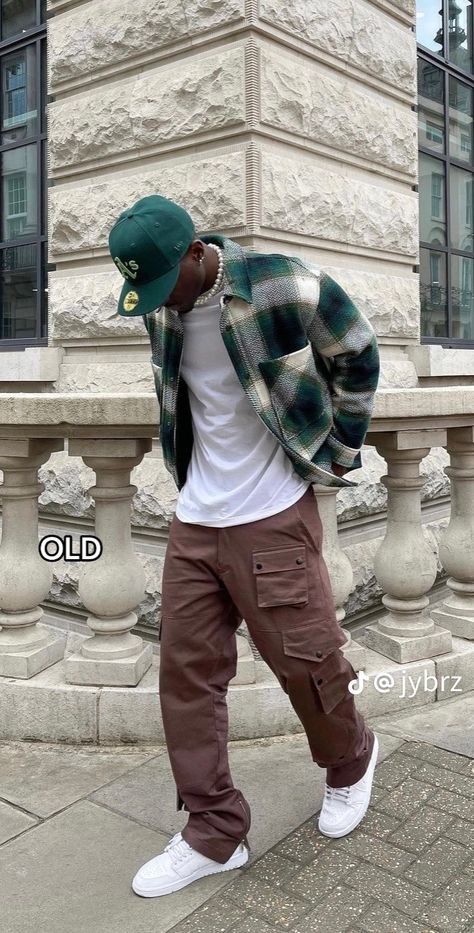 Cargo Styles Men, Semi Formal Casual Outfits Men, Drip Outfit Men Mexican, Different Styles Mens Fashion, Black Guys Outfits Aesthetic, Casual Black Guy Outfits, Outfits For Men Streetwear, Men Fall Outfits Black Men, Ny Style Outfits