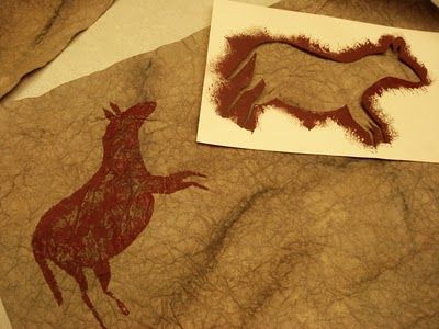 Stone Age Activities, Stone Age Art, Art History Lessons, Cave Drawings, 6th Grade Art, Cave Art, Prehistoric Art, Ecole Art, History Painting