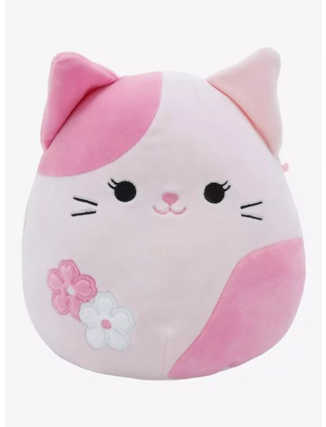 Plush Flower, Images Hello Kitty, Cute Squishies, Kawaii Plushies, Cat Plush, Cute Stuffed Animals, Cute Plush, Hot Topic, Stuffed Animal