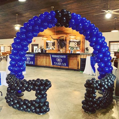 Balloon Football, Football Centerpiece, Peewee Cheer, Cider Festival, Football Centerpieces, Football Balloons, 43rd Birthday, Football Banquet, Balloons Ideas