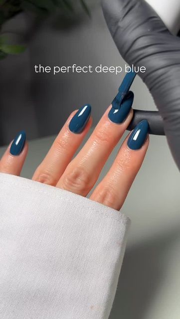 Greenish Blue Nails, Dnd Blue Gel Polish, Blue Gel Polish, Jessica White, Blue Gel, Greenish Blue, Blue Nails, Nail Trends, Beautiful Blue