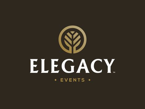 Elegacy Events - Logo Design by Adolfo Teixeira on Dribbble Global Community, Typography, Logo Design, Design