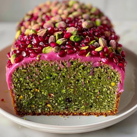 Pistachio Cardamom, Cardamom Recipe, Persian Desserts, Blue Cheese Recipes, Rose Flavored, Mold Removal, Pistachio Cake, Removal Company, Loaf Recipes