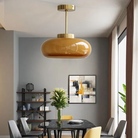 PENDANT LIGHTS – lighting-forest Mid Century Modern Dining Room Lighting, Interior Lighting Ideas, Midcentury Lighting, Flush Mount Kitchen Lighting, Mid Century Modern Light Fixtures, Nyc Decor, Modern Dining Room Lighting, Foyer Light, School Buildings