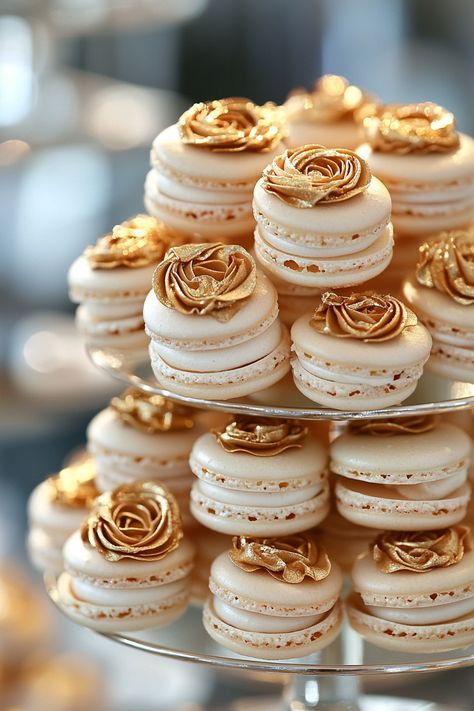 Wedding dessert display. Macarons tower with edible gold-dusted roses.

Your wedding cake is so much more than just a dessert. It's a centerpiece, a cherished tradition, and let's face it, a divine Instagram opportunity. Choosing the right floral arrangement to enhance your cake can elevate its aesthetic from nice to truly unforgettable. If you're pondering about the perfect bloom…

Read more: https://tastywed.com/generated-post-28-innovative-wedding-cake-flower-arrangement-ideas/ Macaron Tree Wedding, Wedding Pastry Table Ideas, Desert Table Decoration Ideas Wedding, Sweet Table Wedding Elegant, Macaroon Display Ideas, Macaron Display Ideas, Wedding Chocolate Decoration Ideas, Wedding Deserts Ideas, Unique Wedding Desserts