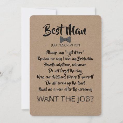 Diy Groomsmen Gifts, Funny Proposal, Best Man Proposal, Groomsmen Invitation, Country Engagement Pictures, Green Wedding Suit, Popular Wedding Invitations, Junior Groomsmen, Groomsman Card