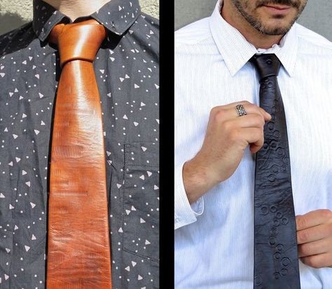 Get Fancy Leather Tie Men's, Leather Tie, Leather Bowtie Pattern, Leather Neck Lanyard, Mens Learher Bracelet, Leather Glue, Leather Tutorial, Leather Bow Tie, Custom Leather Work