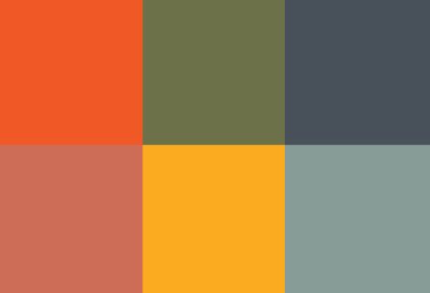 Muted Primary Color Palette, Muted Colour Palette, Table Redo, Merchandise Ideas, Muted Colour, Bedroom Stuff, Muted Rainbow, Muted Colours, Muted Color Palette