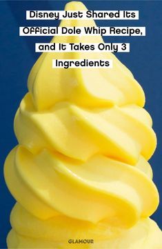 Hemgjord Glass, Dole Whip Recipe, Pineapple Desserts, Ice Cream Maker Recipes, Homemade Ice Cream Recipes, Its Official, Cleanse Detox, Sorbet Recipes, Dole Whip