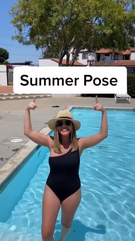 Summer Pose | Summer poses, Photography poses, Best photo poses Photography Poses Summer, Summer Pose, Pinterest Summer, Poses Summer, Pose Photography, Pool Poses, Poses By Yourself, Pool Photography, Beach Poses By Yourself