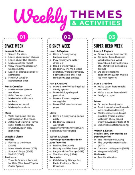 This Summer Camp at Home Planner is a printable set with 9 weeks of themes and activities for kids, along with planning sheets and checklists! Take the guesswork out of summer and get planning. #summercampathome #summerplanningsheets #summercampthemes #kidsactivities #kidssummer #summercrafts Summer Daycare Activities, Kids Summer Schedule, Summer Education, Kids Summer Activities, Summer Daycare, Summer Camp At Home, Camp At Home, Nanny Activities, Planner Free Printable