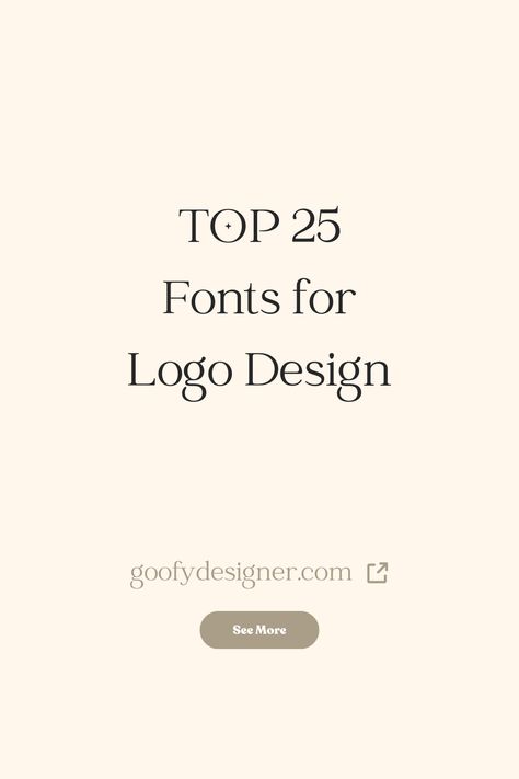 Find out the best fonts for logo design out there. Check out my article where you’ll find amazing font inspiration for fonts for logos. #fonts #fontideas #fontinspiration #bestfonts #fontsforlogodesign Good Fonts For Logos, Typography For Logo, Fonts For Website Design, Best Font For Logo, Jewelry Logo Design Ideas Simple, Jewelry Logo Ideas Graphics, Jewelry Logo Inspiration, Fonts For Logo Design, Fonts For Logo