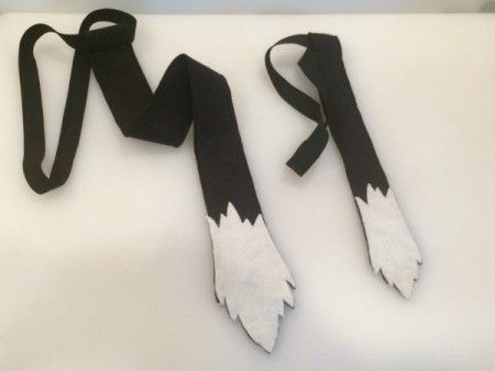 Cat Tail Diy, Diy Cat Tail, Felt Kitty, Diy Felt Animals, Cat Costume Diy, Kitten Costumes, Black Mittens, Unicornios Wallpaper, Animal Tails