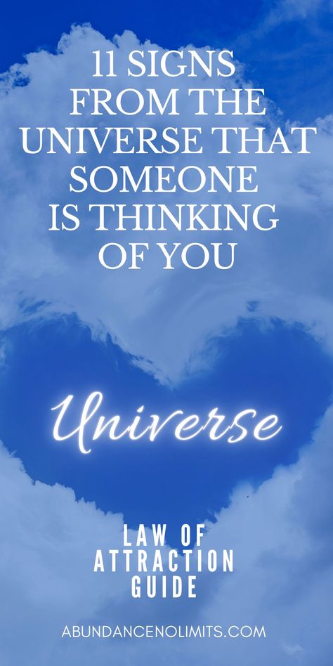 Signs The Universe Is Trying To Tell You Something, Seeing Signs From The Universe Quotes, Universe Signs And Symbols, Quotes About Signs From The Universe, Constantly Thinking Of Someone, Letting Someone Go, Law Of Attraction Love, Law Of Attraction Planner, Signs From The Universe