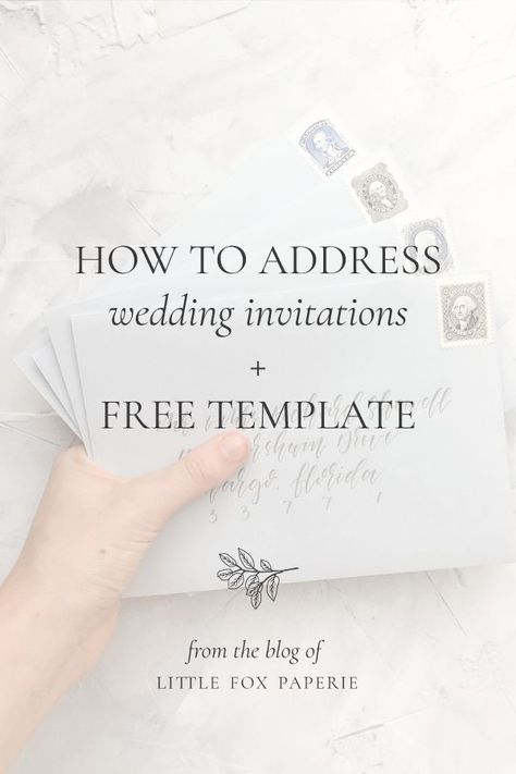 How to Address Wedding Invitations Couples Living Together, Address Wedding Invitations, How To Write Wedding Invitations, Addressing Invitations, Envelope Addressing Template, Wedding Envelope Calligraphy, Unmarried Couples, Wedding Invitation Fonts, Free Wedding Invitation Templates