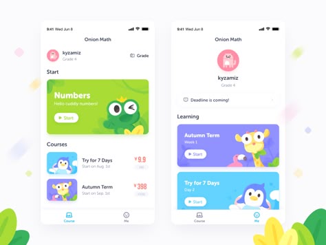 Kids Learning App, Dribbble Illustration, Kids App Design, Learning Illustration, Desain Ux, Kids Learning Apps, Education Illustration, Ux Design Mobile, Card Ui