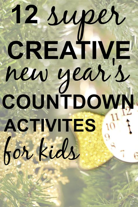 12 Creative New Year Countdown Ideas for Kids #newyearseve #party #kidsactivities Nye Countdown For Kids, New Years Countdown Ideas, New Years Eve At Home, Summer Holidays Kids, Nye Countdown, Countdown For Kids, Countdown Ideas, Countdown Activities, New Year's Eve Countdown