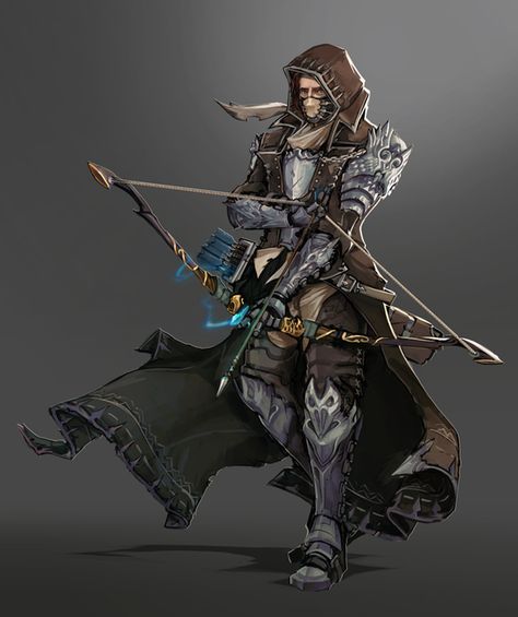 Dnd Archer Male, Arcane Archer Dnd, Fantasy Archer Male, Magic Bow And Arrow, Archer Fantasy Art, Archer Armor, Fantasy Art Male, Arcane Archer, Magic Bow