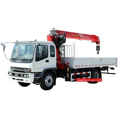 ISUZU FTR 10 ton sany palfinger truck mounted crane Isuzu Truck, Crane Truck, Boom Truck, Truck Mounted Crane, Direct Sales, Trucks, 10 Things, Pins, Quick Saves