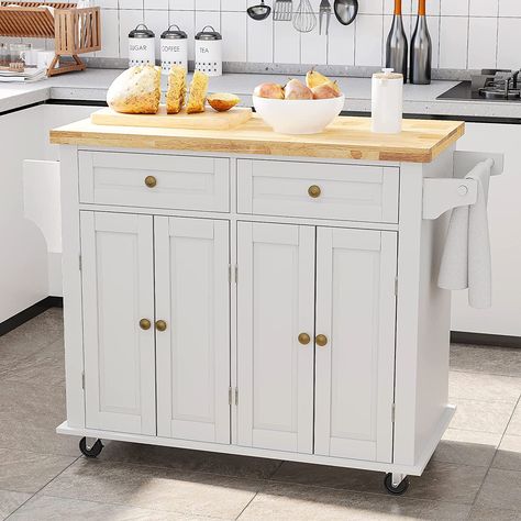 Carts On Wheels, Kitchen Island With Drop Leaf, Drop Leaf Kitchen Island, Island With Storage, Kitchen Carts On Wheels, Cabinet Island, Table For Kitchen, Portable Kitchen Island, Kitchen Carts