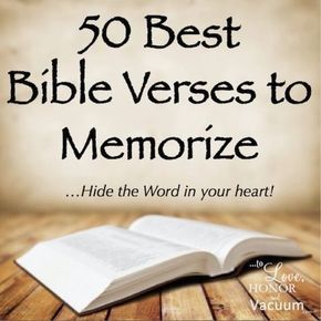 The 50 Best Bible Verses to Memorize. Want to memorize Scripture? Here are 50 verses to start as you hide the Word in your heart! via @sheilagregoire Verses To Memorize, Bible Help, Memorize Scripture, Bible Doodles, Scripture Memorization, Best Bible Verses, Between Two Worlds, Memorization, Study Scripture