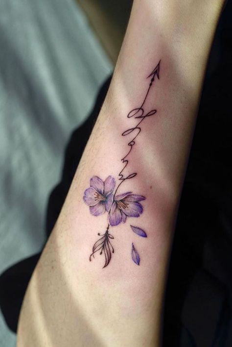 Flower Arrow Tattoos For Women, Flower Arrow Tattoo, Arrow Tattoos For Men, Crossed Arrow Tattoos, Mens Arrow Tattoo, Arrow Tattoo On Wrist, Flower Arrow, Arrow Tattoos For Women, Small Arrow Tattoos