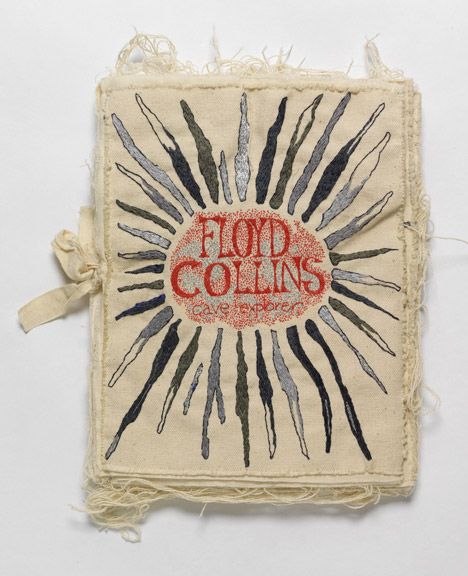 Fabric Story Book, Floyd Collins, Book Of The Week, Artists Book, Artist Of The Month, Fabric Books, Cloth Book, Textil Design, Fabric Journals