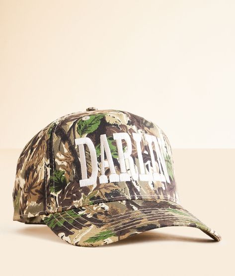 MADLEY. Darlin' Baseball Hat - Women's Hats in Camo | Buckle Womens Camo, Women's Hats, Hat For Women, Accessories Clothing, Baseball Hat, Camo Print, Green Brown, Christmas List, Green And Brown