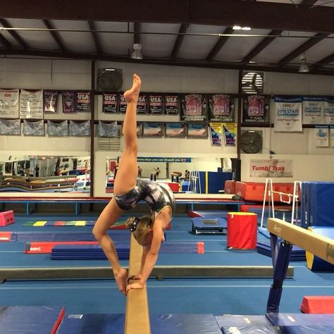 Asia Monet, Gymnastics Beam, Tumbling Gymnastics, Gymnastics Tricks, Gymnastics Quotes, Gymnastics Skills, Gymnastics Coaching, Amazing Gymnastics, Gymnastics Poses