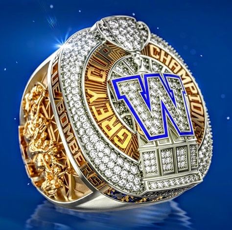 2021 Winnipeg Blue Bombers Winnipeg Blue Bombers, Championship Rings, History, Sports, Ring, Blue, Quick Saves