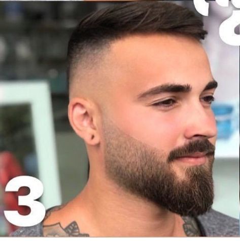 Tipos de barba Short Beard Styles, Bart Styles, Beard Styles Bald, Beard Styles Shape, New Beard Style, Faded Beard Styles, Black Men Beard Styles, Growing Facial Hair, Short Hair With Beard