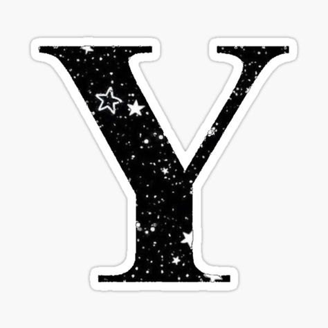 Letter Y Space Stickers | Redbubble Y Letter Images, Virtual Journal, Scrapbook Alphabet, Y Letter, Space Stickers, Funny Sheep, Baby Boss, Alphabet Pictures, Beast Wallpaper