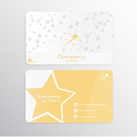 Star Business Card Design, Which has Gold and White colors  with modern Star logo, You can install vector file of this Modern Business card in freepik.com Soy Candles Packaging, Candle Box Packaging, Import Business, Star Logo Design, Modern Business Card, Small Business Packaging Ideas, Business Card Inspiration, Small Business Packaging, Candle Packaging