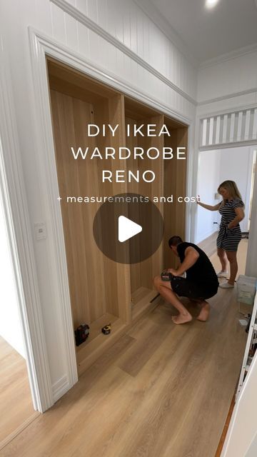 Ikea Shallow Pax Wardrobe, Ikea Pax Fitted Wardrobes, Fitted Wardrobe Ikea, Shallow Pax Wardrobe, Custom Pax Wardrobe, Pax Oak Wardrobe, 2m Wardrobe Layout, Pax 35 Cm Ikea, Pax Layout