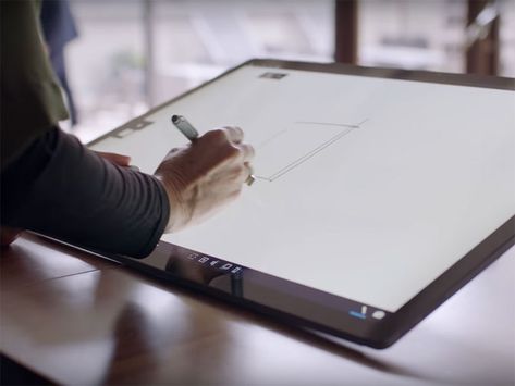 Microsoft Surface Studio is a Cintiq alternative for designers Software Illustration, Microsoft Surface Studio, Developer Website, Technology Devices, Drawing Tablets, Digital Drawing Tablet, Art Tablet, Surface Studio, Gaming Desk Setup