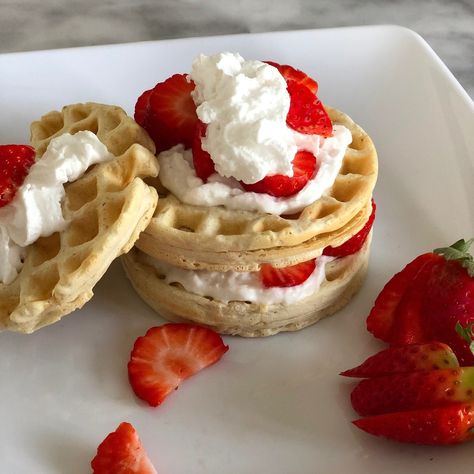 Stay cool during the hot summer months by indulging in a scrumptious and satisfying treat! Whip up your very own batch of strawberry shortcake waffles to relish a simple yet rejuvenating summertime delicacy. 🍓🧇 Summer Months, Best Friends Photos, Strawberry Shortcake, Relish, Stay Cool, Hot Summer, Waffles, Quick Saves