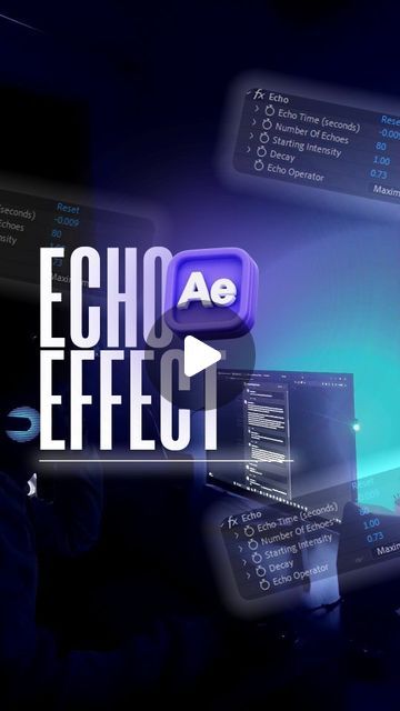 Usama Shaikh | Video Editor 🎬 on Instagram: "Echo effect in Adobe After Effects 🔥  This effect is great for creating dynamic animations, ghosting effects, or enhancing motion graphics with a sense of speed and motion.  Try it out 🔥  #aftereffects #adobe #contentcreator #reels #edit #editing #editingtutorial" Animation After Effects Motion Graphics, After Effects Aesthetic, After Effects Edits, Video Editing Effects, After Effects Motion Graphics, Ux App Design, After Effect, After Effect Tutorial, Motion Graphics Design