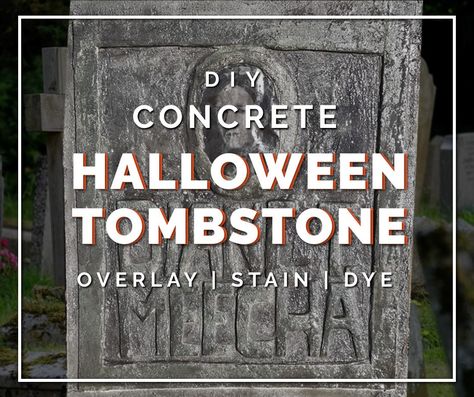 How to Make a DIY Halloween Tombstone Tombstone Diy Halloween, Halloween Tombstones Diy, Tombstone Diy, Halloween Tombstones, Halloween Outdoor, Outdoor Decorating, Easy Diy Halloween, Romantic Look, Outdoor Halloween