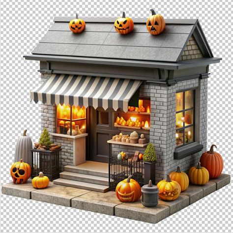 Halloween store shop in a graveyard on transparent background Halloween Store, Psd Template Free, Graveyard, Halloween Pumpkins, Transparent Background, High Quality Images, Halloween Shopping, Halloween